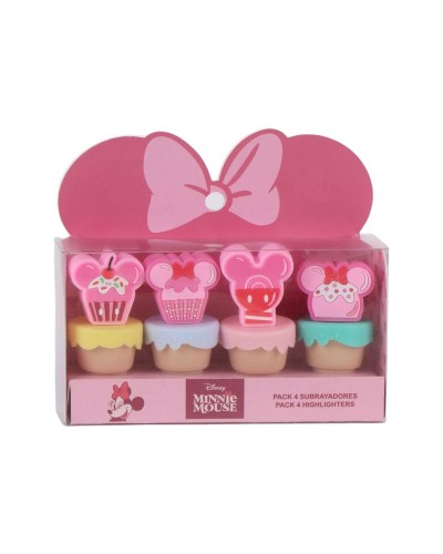 Textmarker Minnie Mouse Rosa 5 Stücke