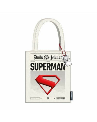 Olkalaukku Superman Beige
