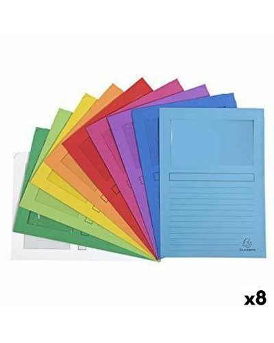 Set med undermappar Exacompta FOREVER A4 50 Delar (8 antal)