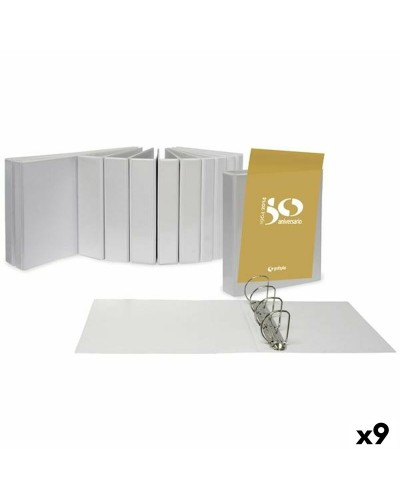 Raccoglitore ad anelli Grafoplas Bianco A3 (9 Unità)