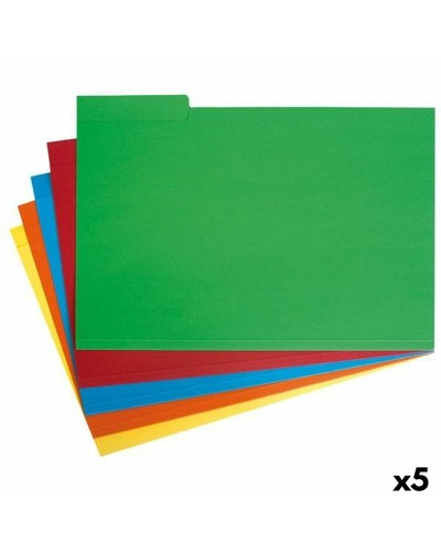 Set of Subfolders Grafoplas Yellow A4 50 Pieces (5 Units)