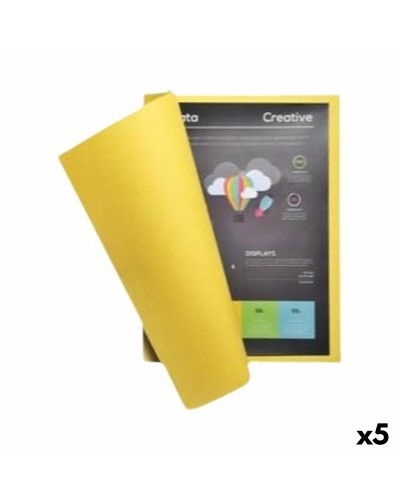 Set of Subfolders Exacompta ROCK Yellow A4 100 Pieces (5 Units)