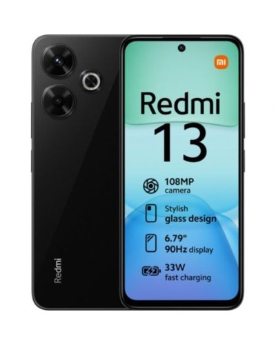 Älypuhelimet Xiaomi Redmi 13 6,79" Octa Core 6 GB RAM 128 GB Musta