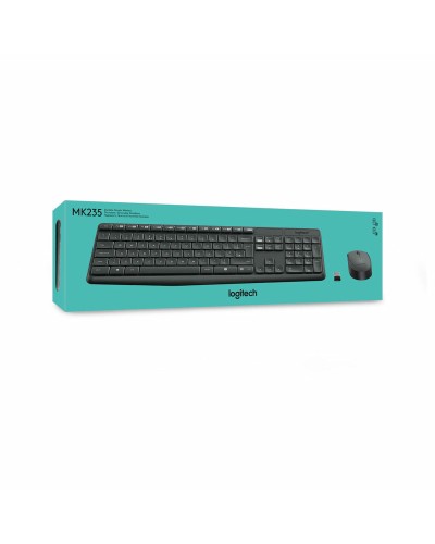 Toetsenbord en draadloze muis Logitech MK235