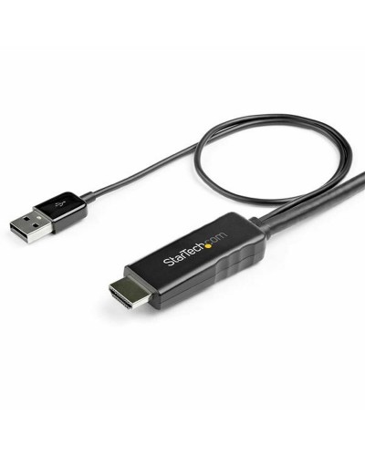 Adaptador Display Port a HDMI/VGA Startech HD2DPMM2M            (2 m) Negro