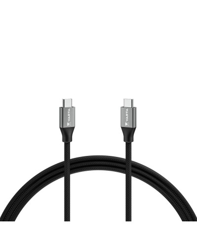 USB-C-kabel Varta 2 m Zwart