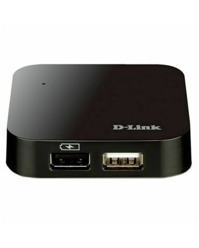 Hub USB D-Link DUB-H4 Noir