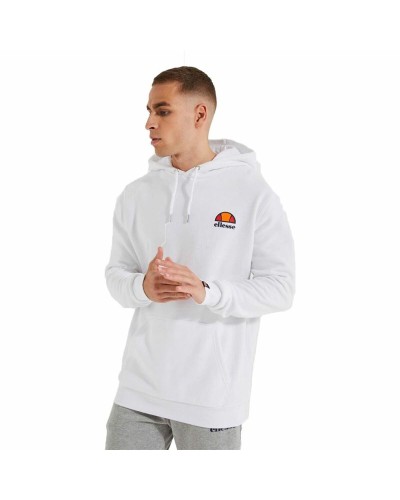 Ellesse Toce Sweat à Capuche Homme Blanc - Chaud & Confortable
