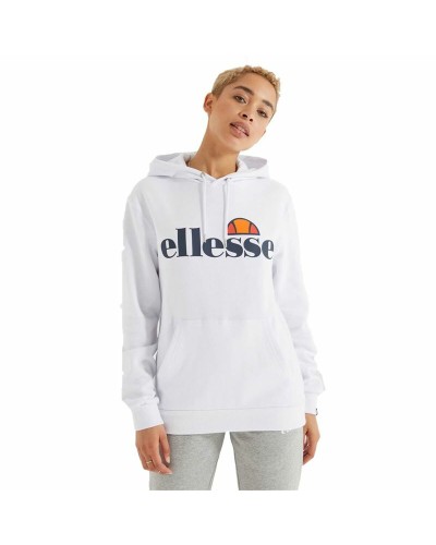 Tröja med huva Dam Ellesse Torices OH Hoody Vit