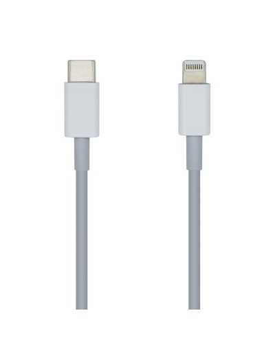 Lightning Cable Aisens A102-0443 White 2 m (1 Unit)