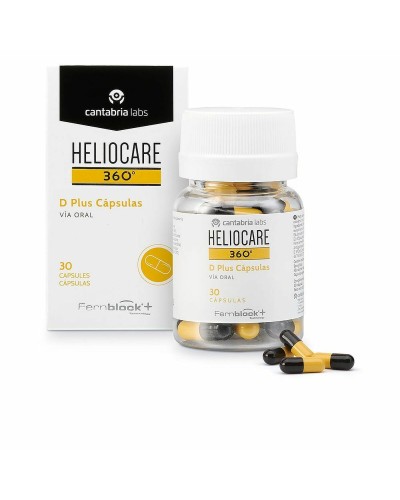 Capsules Heliocare 360° D Plus Protection solaire (30 Unités)