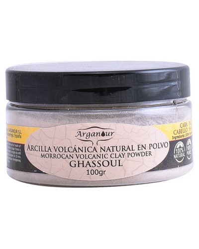 Mascarilla de Arcilla para Cara y Cabello Ghassoul Arganour (100 g)