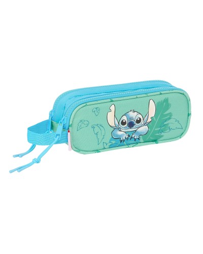 Trousse Fourre-Tout Double Stitch Aloha Turquoise 21 x 8 x 6 cm