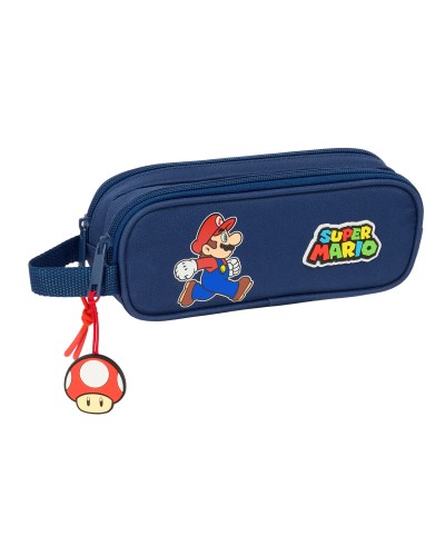 Portaoggetti Doppio Super Mario Trick Rosso Blu scuro 21 x 8 x 6 cm