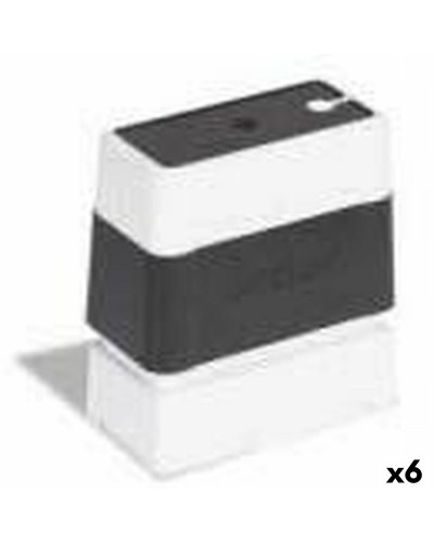 Stempels Brother 12 x 12 mm Zwart (6 Stuks)