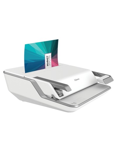 Buchbinder Fellowes Lyra Weiß 3 in 1