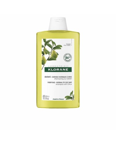 Klorane Champú Cidra Bio 400ml - Cabello Luminoso y Purificado

