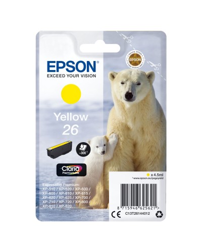 Original Bläckpatron Epson 26 Gul