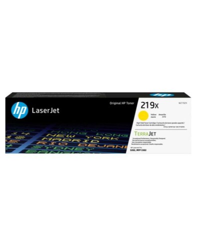 Original Toner HP W2192X Gul (1 antal)