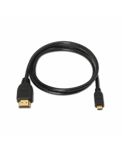 Câble HDMI Aisens A119-0116 80 cm Noir