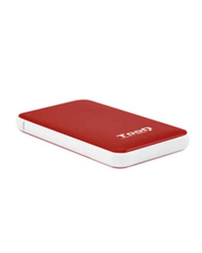 Scatola Esterna TooQ TQE-2528R 2,5" SATA USB 3.1 Rosso
