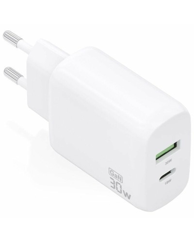 Caricabatterie da Parete Aisens A110-0923 Bianco 30 W