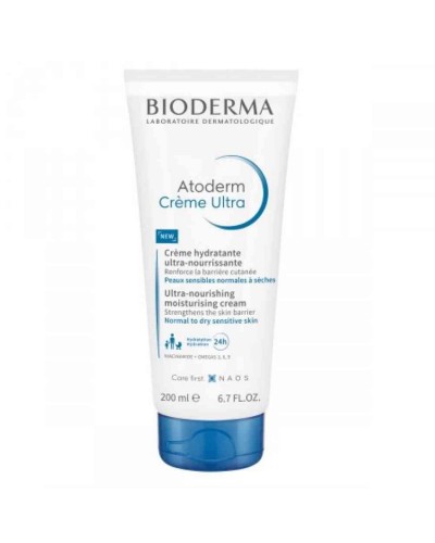 Bioderma Atoderm Crema Corporal Hidratante Piel Seca y Sensible 200ml
