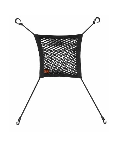 Black & Decker Filet de Rangement Voiture - Noir 30x28 cm - Organisation Coffre
