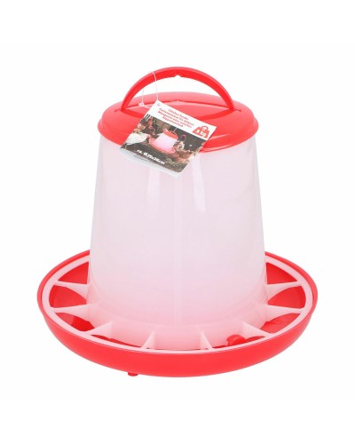 Mangiatoia Lifetime da 3 Kg per Polli - Tonda (Ø25x26 cm)