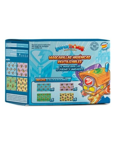 Safta Hygienic Mask for Children +6 Years - Pack of 24 Pieces
