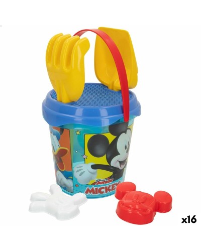Mickey Mouse Set Playa: 16 Pz, Ø 18cm - Juegos Playa Niños
