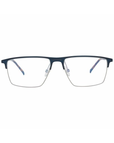 Hackett London HEB250: Herren Brille, Rechteckiger Rahmen Blau/Grau 54-18
