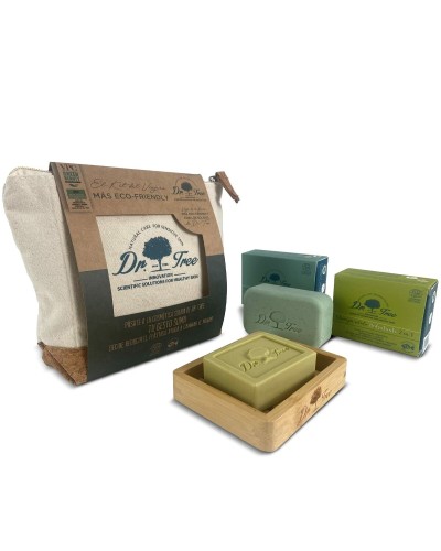 Duschset Dr. Tree The traveler's kit Känslig hud 4 Delar