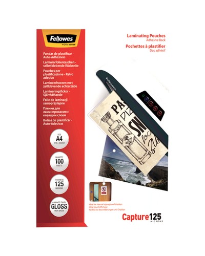 Lamineerhoezen Fellowes 5328901 Transparant A4 (100 Stuks)