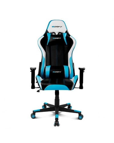 DRIFT Silla Gaming Azul Ergonómica Ajustable - Comodidad y Estilo
