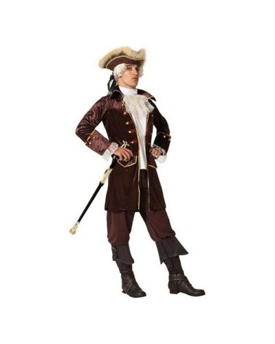 Costume Pirate Adulte - Déguisement Halloween Carnaval - Taille Unique
