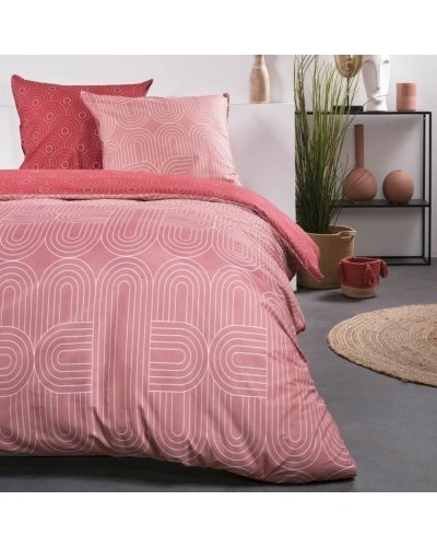 Dekbedovertrek set TODAY Roze 240 x 220 cm 3 Onderdelen