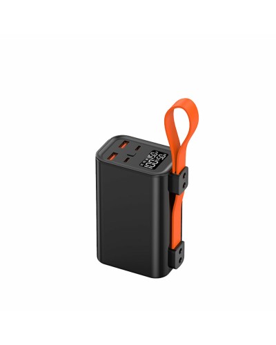 Power Bank LEOTEC LEPOW100W30K Negro 30000 mAh (20 Unidades)