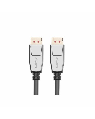 DisplayPort Kabel Lanberg CA-DPDP-20CU-0018-BK Svart/Grå 1,8 m