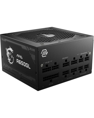 Bloc d’Alimentation MSI MAG A650GL 650 W 80 Plus Bronze