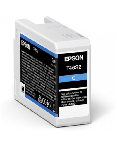 Original Tintenpatrone Epson C13T46S200 25 ml Blau Schwarz Türkis