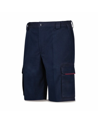 Pantaloncino Uomo Stretch Blu Marino - Cotone Elasticizzato - Casual Estate
