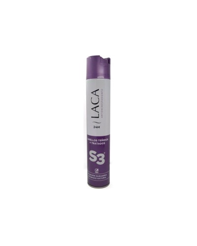 Laque Fixante S3 400ml - Protection Couleur et Fixation Forte pour Cheveux Colorés
