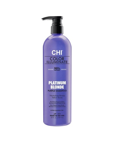 Farouk CHI Color Illuminate Shampoo - Biondo Platino - Neutralizza Giallo - 739ml
