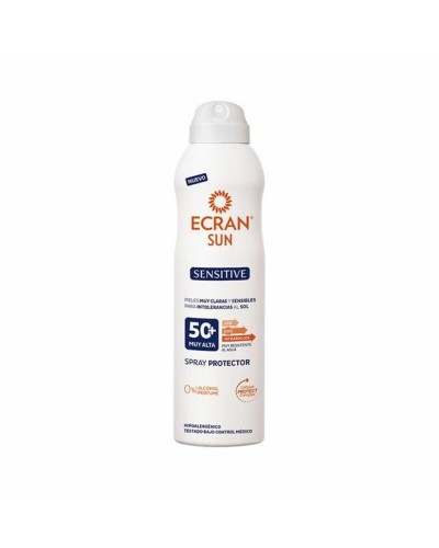 Ecran Sensitive SPF 50+ - High Protection Sun Spray - 250ml - Sensitive Skin
