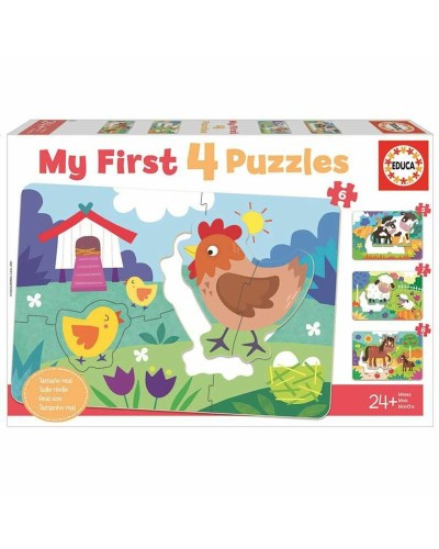 Educa Meine ersten Puzzles: Lernpuzzles für Kinder, 8 Teile
