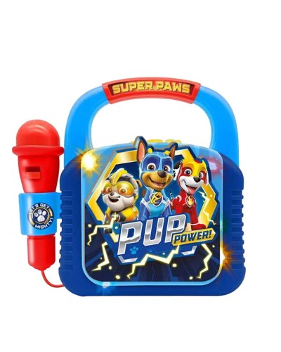 Paw Patrol Karaoke: Speaker with Microphone for Kids
