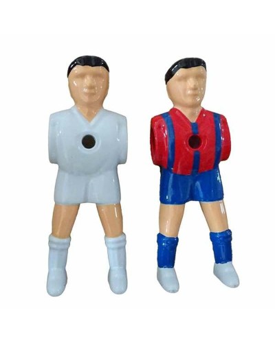 Set Fútbol Barcelona Real Madrid: 22 Mini Figuras Jugadores
