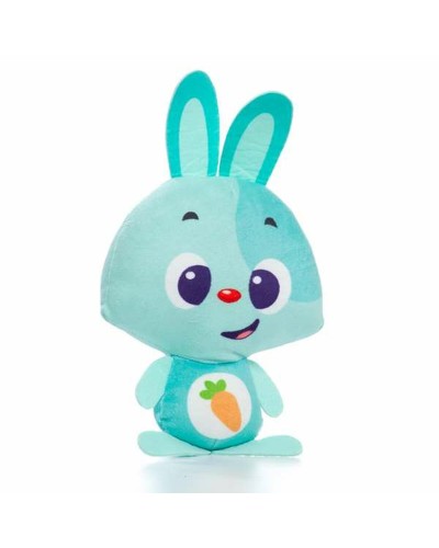 Moltó Gusy Luz Baby Bunny Türkis 7.5cm - Geräusch-Plüschtier für Neugeborene
