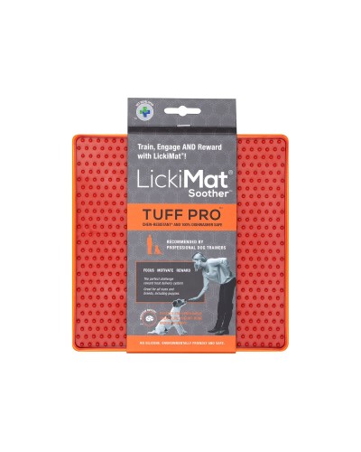 Hundmatare Lickimat Orange polypropen TPR